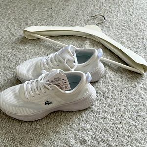 ✅SOLD New Lacoste white sneakers shoes